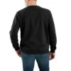 Marquette herensweatshirt met ronde hals, losse pasvorm en gemiddelde dikte