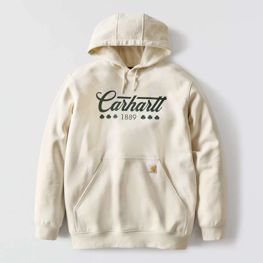 Marquette Shamrock-Hoodie voor heren met print - Sweatshirt voor St. Patrick's Day