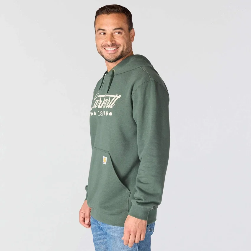 Marquette Shamrock-Hoodie voor heren met print - Sweatshirt voor St. Patrick's Day