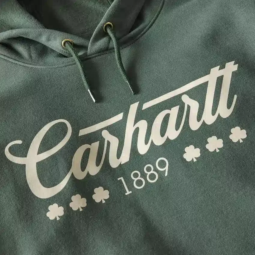 Marquette Shamrock-Hoodie voor heren met print - Sweatshirt voor St. Patrick's Day