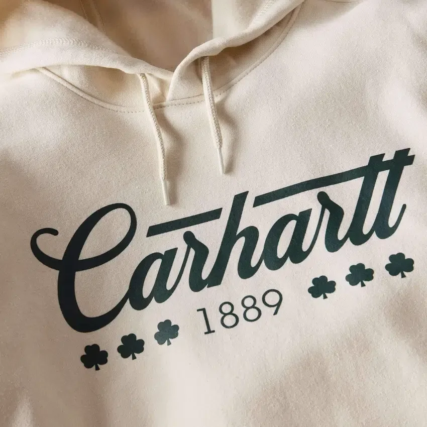 Marquette Shamrock-Hoodie voor heren met print - Sweatshirt voor St. Patrick's Day