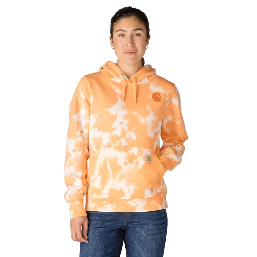 Marquette Tie-Dye-Hoodie voor dames