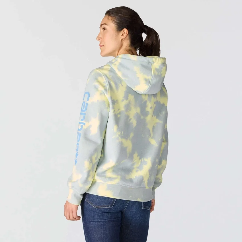 Marquette Tie-Dye-Hoodie voor dames