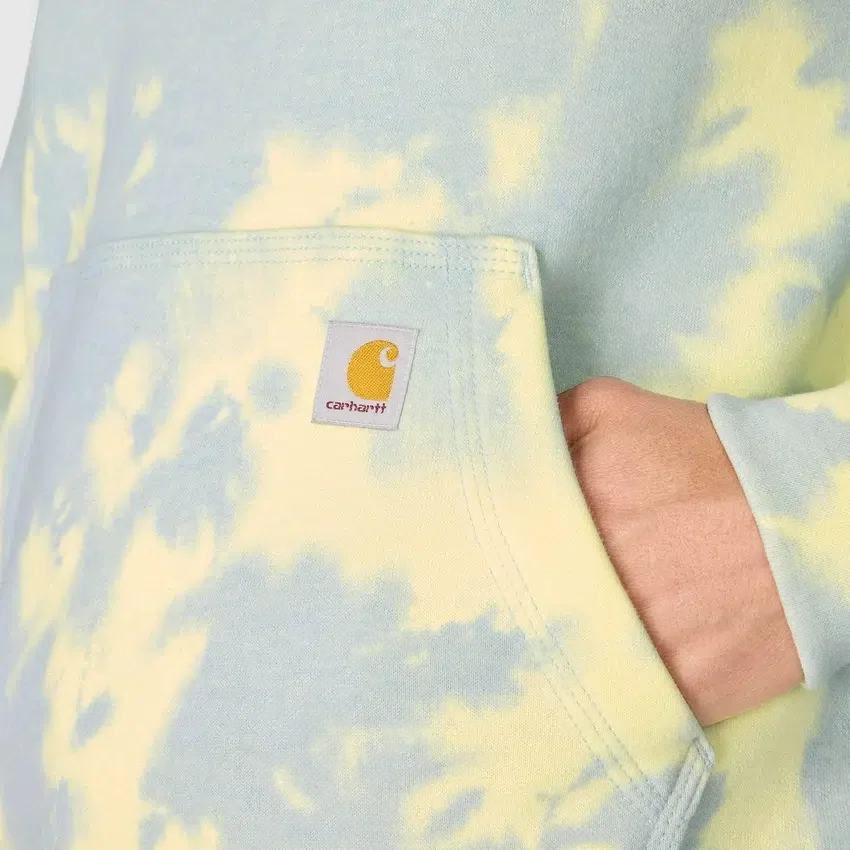 Marquette Tie-Dye-Hoodie voor dames