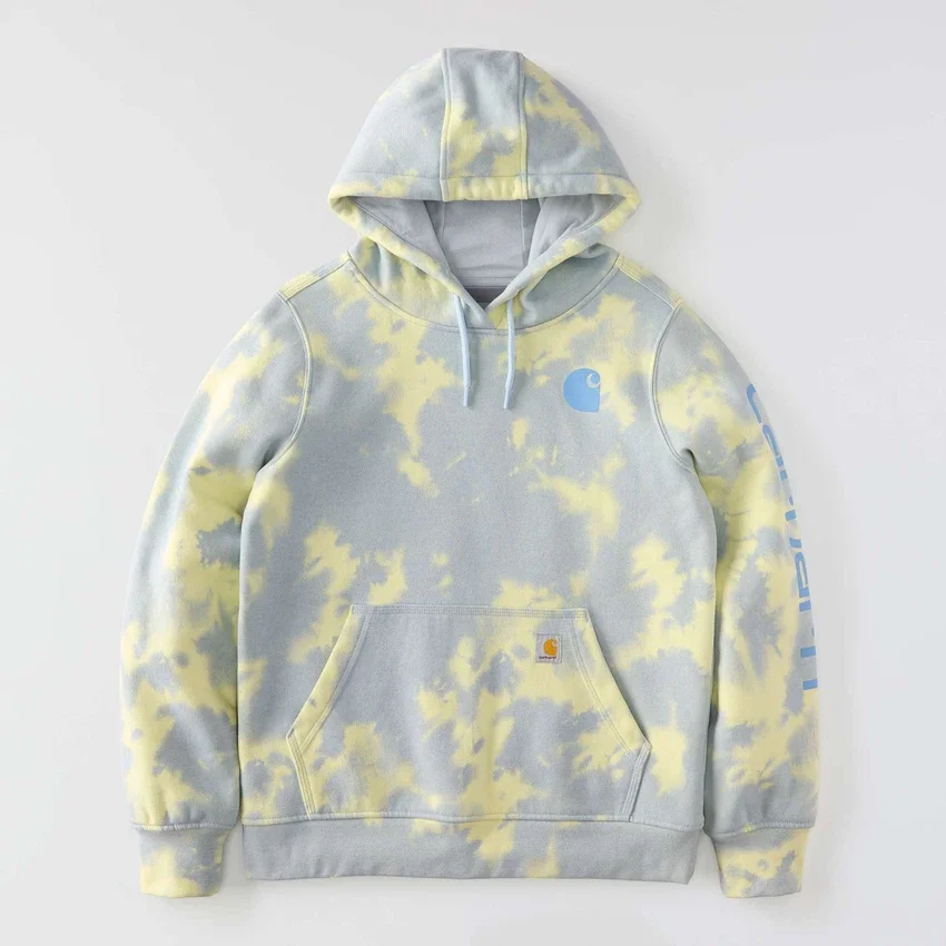 Marquette Tie-Dye-Hoodie voor dames