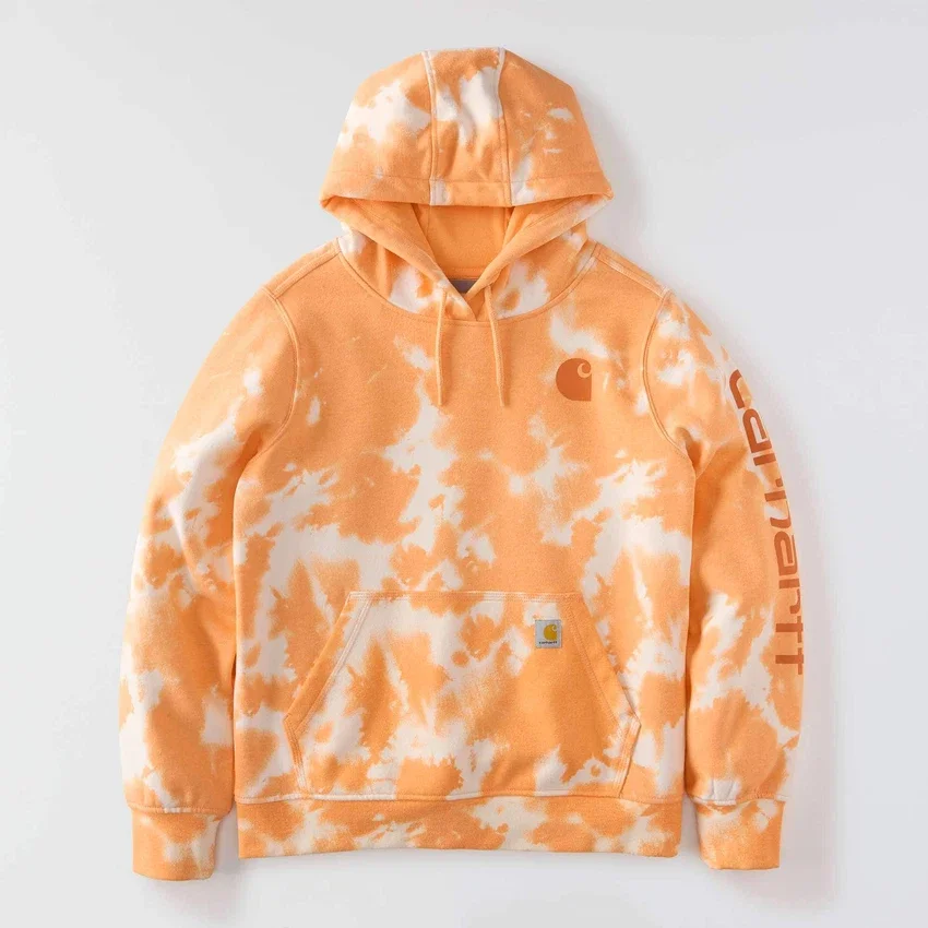 Marquette Tie-Dye-Hoodie voor dames