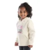 Meisjes-sweatshirt met lange armstukken en print (peuters/kinderen/jeugd)