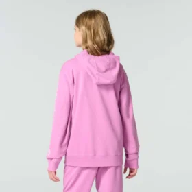 Meisjes-sweatshirt met lange armstukken, vernieuwd ontwerp, in de massa geverfd (kind/jeugd)