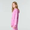 Meisjes-sweatshirt met lange armstukken, vernieuwd ontwerp, in de massa geverfd (kind/jeugd)