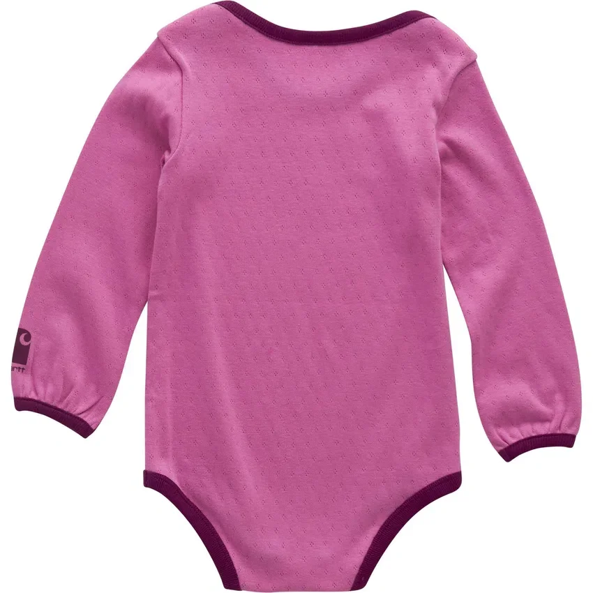 Meisjesbody met lange armstukken en puppyprint (baby)