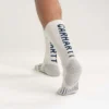 Middelzware synthetisch-wolmix Logo Crew-sokken, set van 2