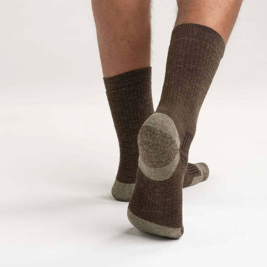 Middenzware crew-sokken van een synthetisch-wolmix, 2-pack
