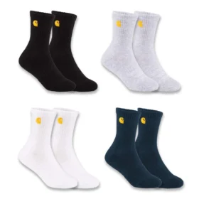 Middenzware geborduurde sokken voor kinderen, 4-pack