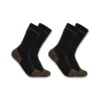 Middenzware katoenmix-sokken voor laarzen met stalen neus, 2-pack