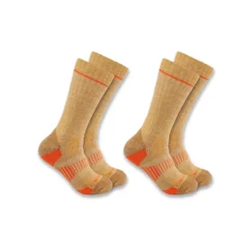 Middenzware laarssokken van een synthetisch-wolmix, 2-pack