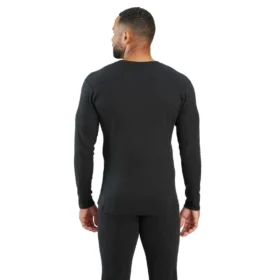 Middenzware stretch-katoenen rib-basislaag met Sweatshirts