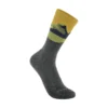 Middenzware synthetisch-wolmix Mountain Crew-sokken, 2-pack