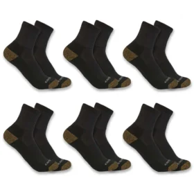 Midweight korte sokken, 6-pack