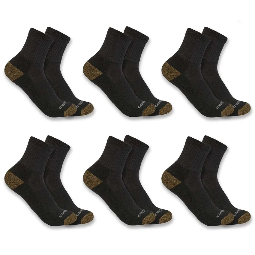 Midweight korte sokken, 6-pack
