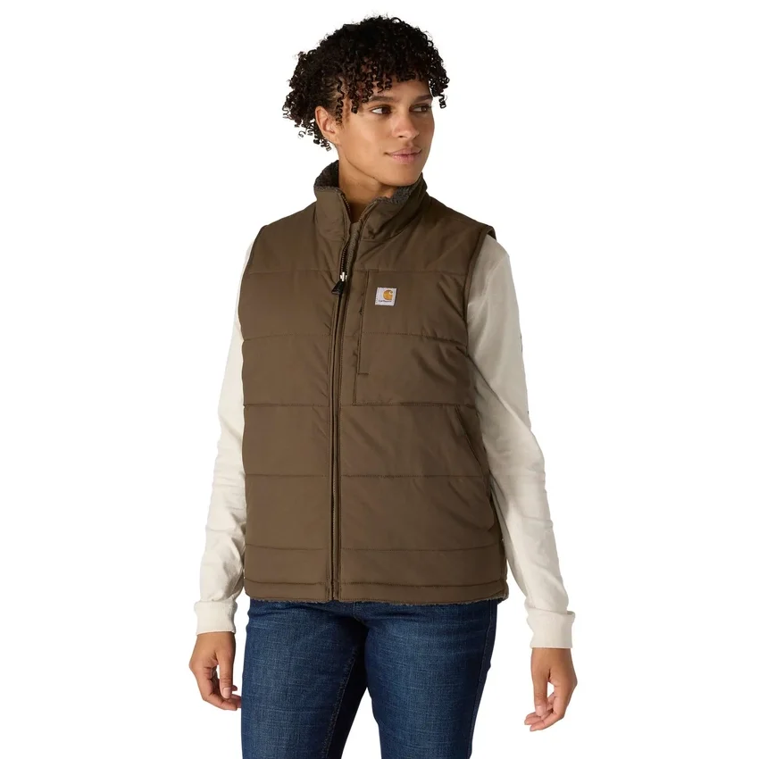 Montana geïsoleerd, omkeerbaar, waterafstotend puffervest voor dames – Rain Defender-vest