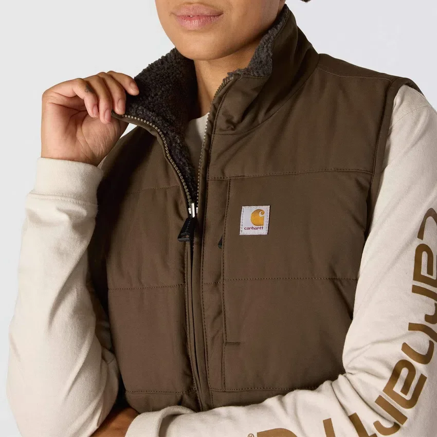 Montana geïsoleerd, omkeerbaar, waterafstotend puffervest voor dames – Rain Defender-vest