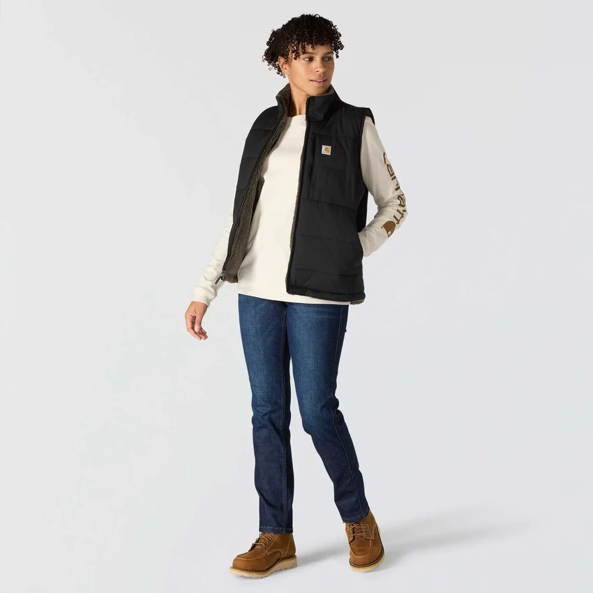 Montana geïsoleerd, omkeerbaar, waterafstotend puffervest voor dames – Rain Defender-vest