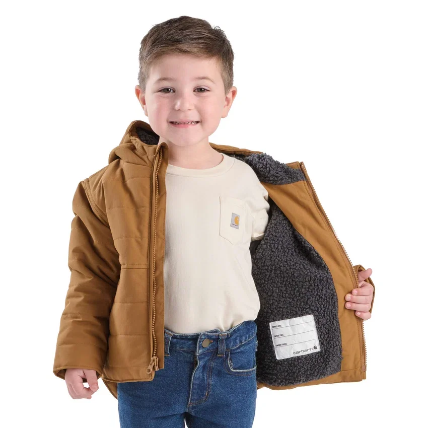 Montana geïsoleerde jas met capuchon voor kinderen (baby’s/peuters)