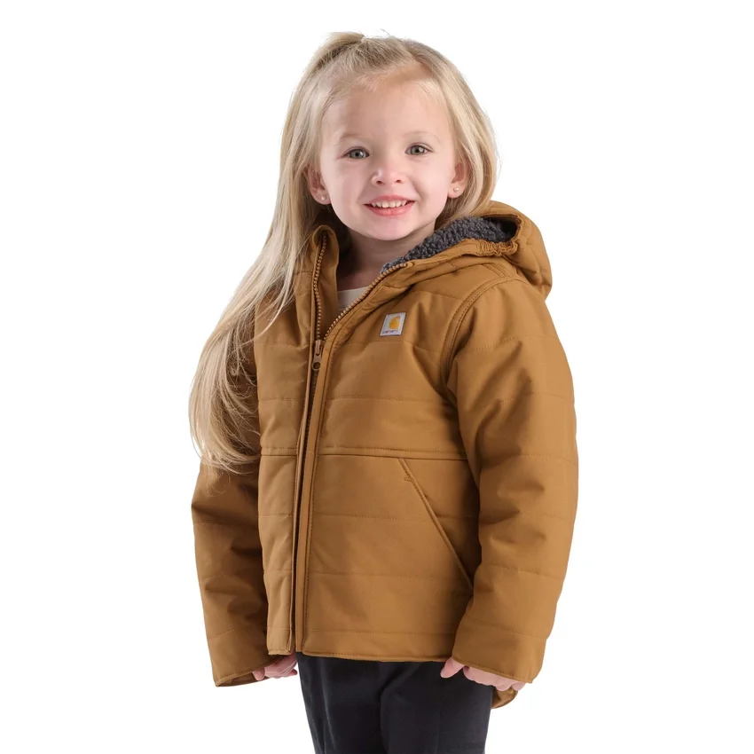 Montana geïsoleerde jas met capuchon voor kinderen (baby’s/peuters)