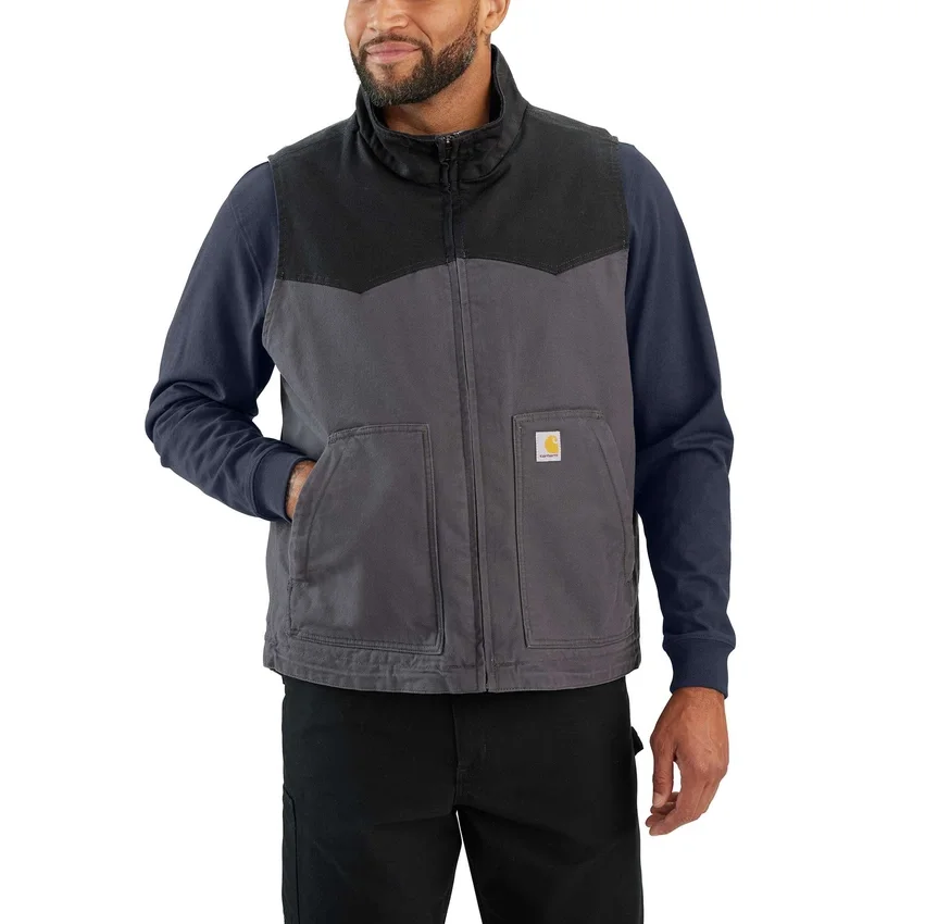 Montana Rugged Flex® vest met relaxte pasvorm van eendendoek