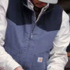 Montana Rugged Flex® vest met relaxte pasvorm van eendendoek