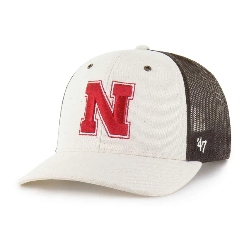 Nebraska Cornhuskers '47 ongeverfde truckerpet