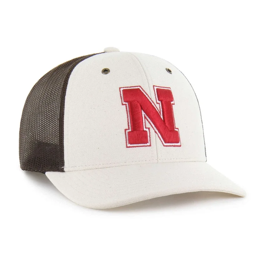 Nebraska Cornhuskers '47 ongeverfde truckerpet