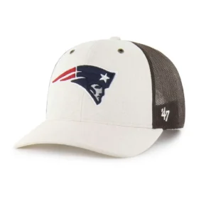 New England Patriots '47 ongeverfde truckerpet met relaxte pasvorm