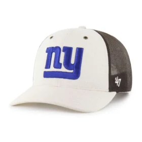New York Giants '47 ongeverfde truckerpet met relaxte pasvorm