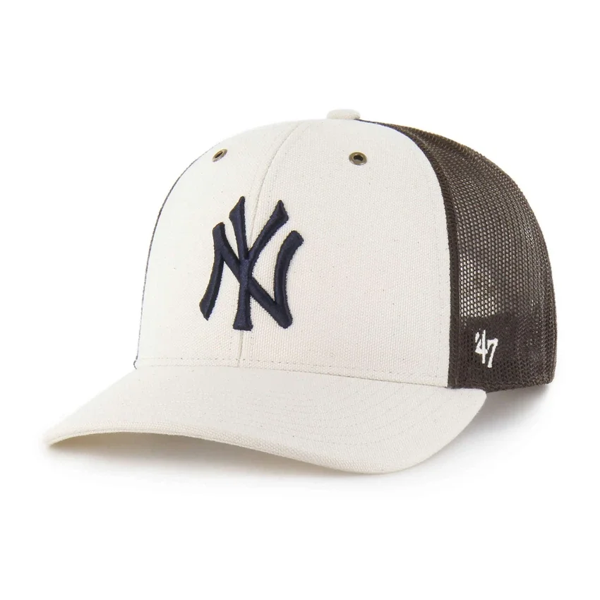 New York Yankees '47 ongeverfde truckerpet