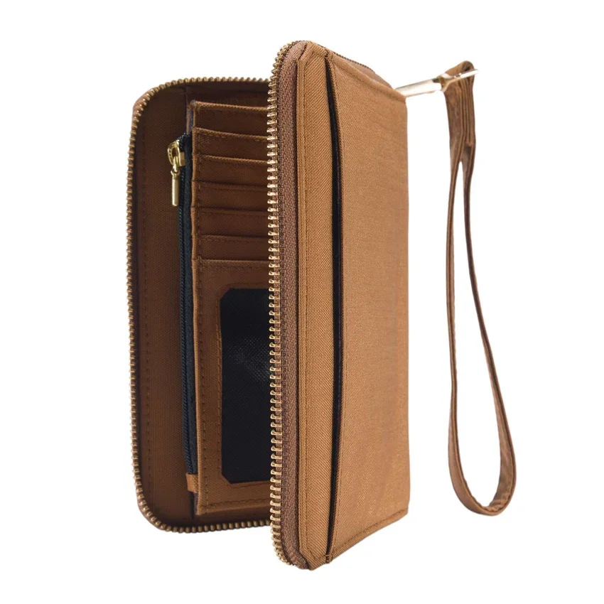 Nylon Duck platliggende clutch-portemonnee