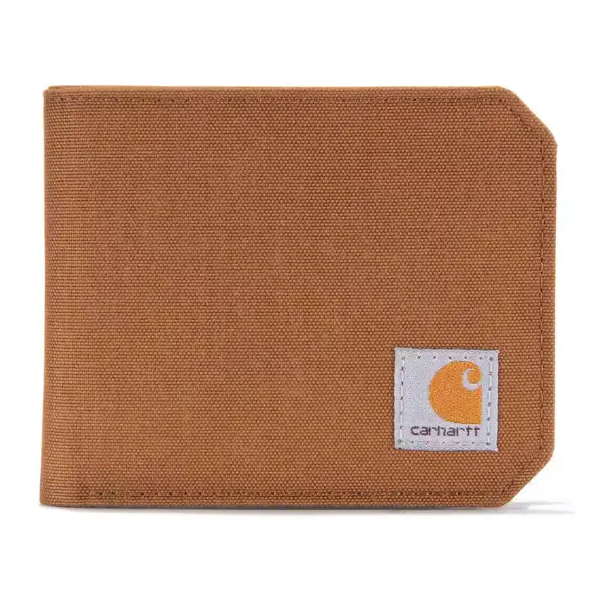 Nylon Duck-portemonnee met twee vouwen