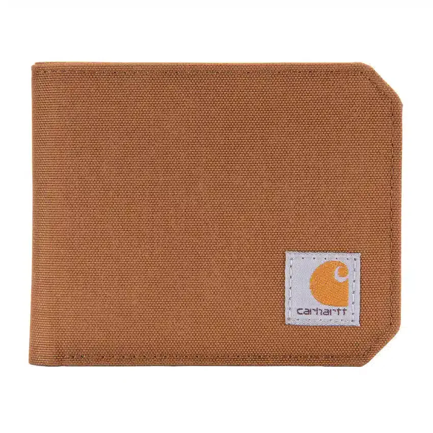 Nylon Duck-portemonnee met twee vouwen