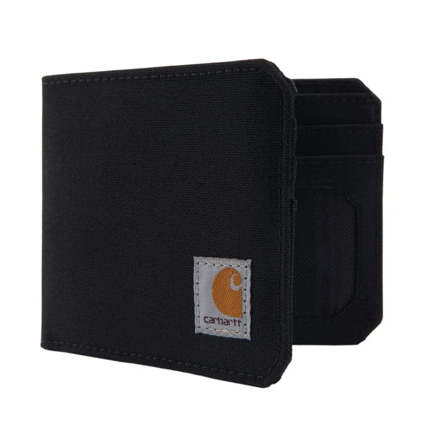 Nylon Duck-portemonnee met twee vouwen