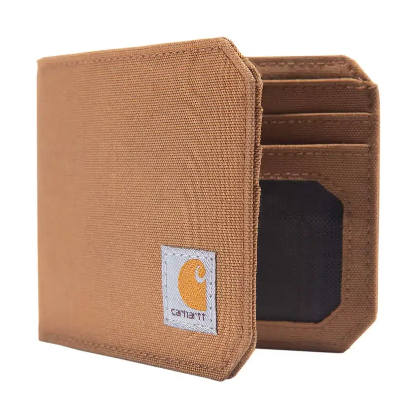 Nylon Duck-portemonnee met twee vouwen