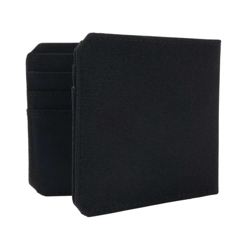 Nylon Duck-portemonnee met twee vouwen