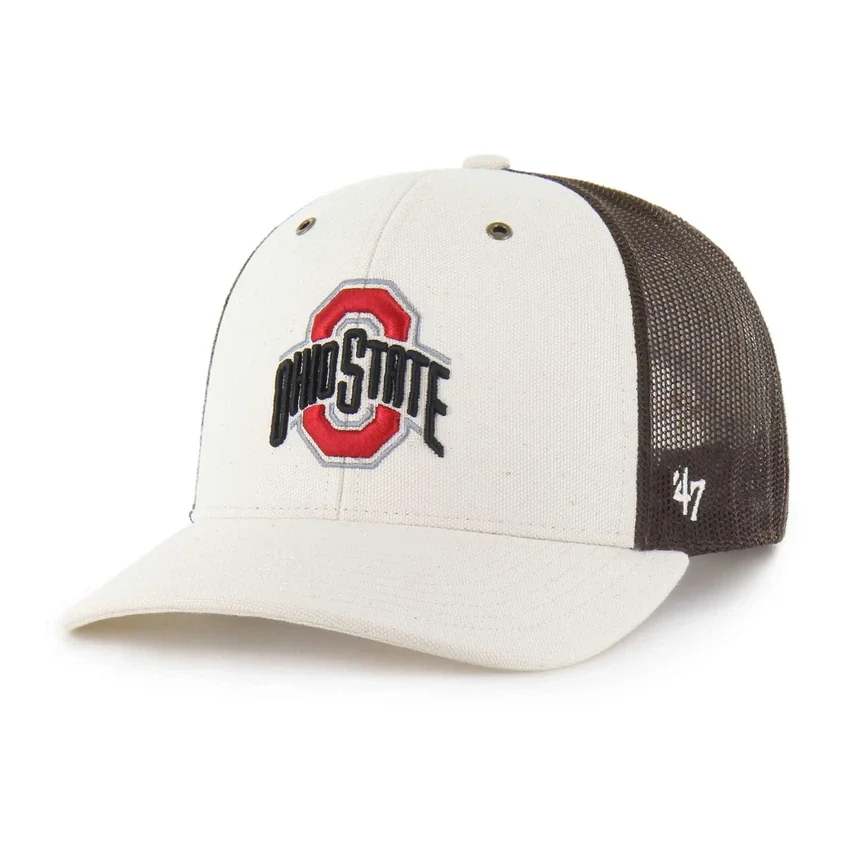 Ohio State Buckeyes '47 ongeverfde truckerpet