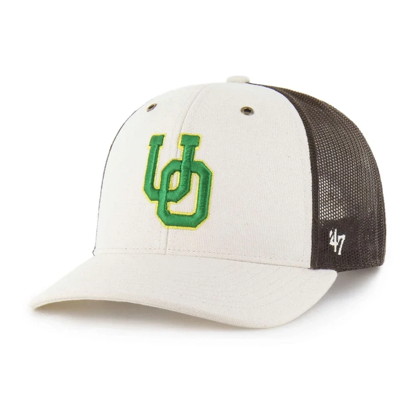 Oregon Ducks '47 ongeverfde truckerpet
