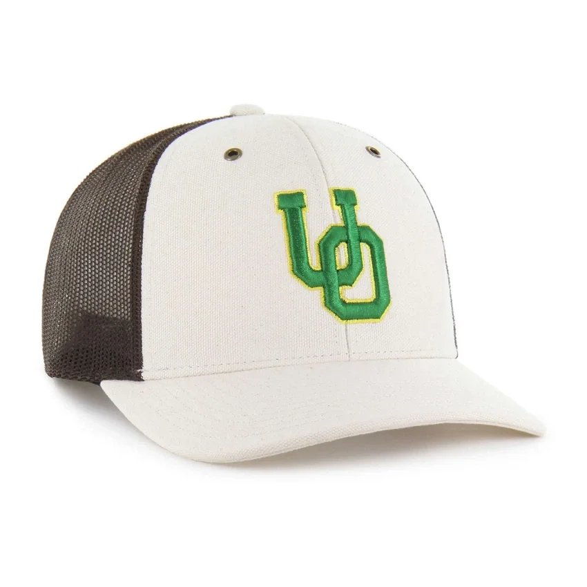 Oregon Ducks '47 ongeverfde truckerpet