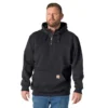 Paxton waterafstotende, zware hoodie met kwartrits voor heren - carhartt Rain Defender Hoodies
