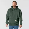 Paxton waterafstotende, zware hoodie met kwartrits voor heren - carhartt Rain Defender Hoodies