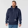Paxton waterafstotende, zware hoodie met kwartrits voor heren - carhartt Rain Defender Hoodies