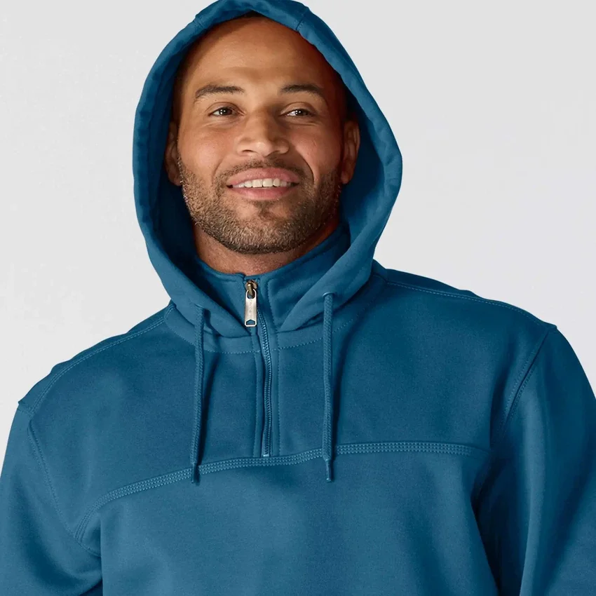 Paxton waterafstotende, zware hoodie met kwartrits voor heren - carhartt Rain Defender Hoodies