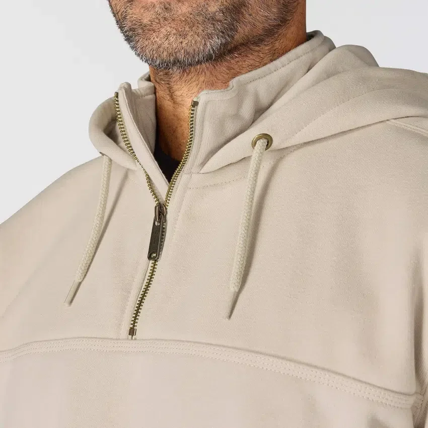 Paxton waterafstotende, zware hoodie met kwartrits voor heren - carhartt Rain Defender Hoodies