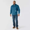 Paxton waterafstotende, zware hoodie met kwartrits voor heren - carhartt Rain Defender Hoodies